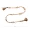 Hello Honey® 4ft. Wood Bead Garland with Jute Tassels